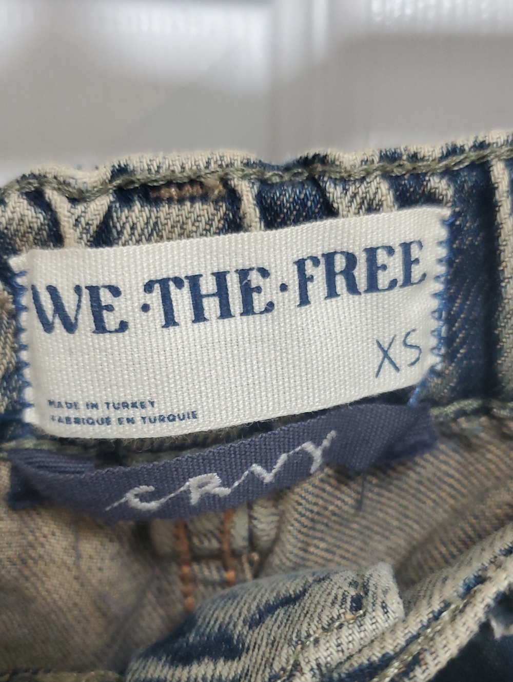 Free People We The Free  CRVY Outlaw Wideleg Jeans - Picture 13 of 16